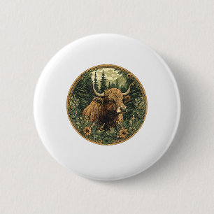 Kuh Cottage Kern Floral Kuh Button