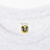 Kuh danke Ihnen Labels Etiketten (Befestigt)