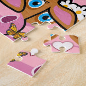 Kuh Dekorative Jigsaw Puzzle (Seite)