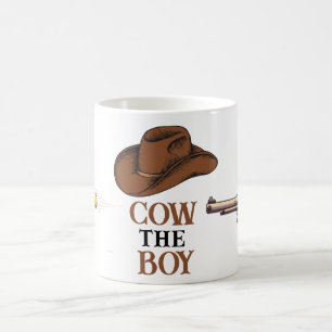 Kuh den Jungen Tasse