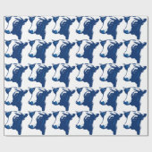 Kuh des Tieres Geschenkpapier (Flach)