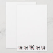 Kuh Design Briefpapier (Vorne/Hinten)