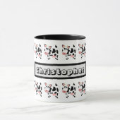 Kuh-Design für Tasse (Zentrum)