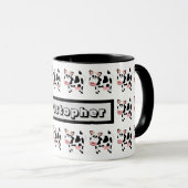 Kuh-Design für Tasse (VorderseiteRechts)