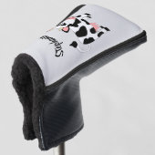 Kuh-Design Golf Headcover (3/4 Vorderseite)