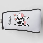 Kuh-Design Golf Headcover (Vorderseite)