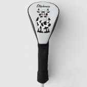 Kuh-Design Golf Headcover (Vorderseite)