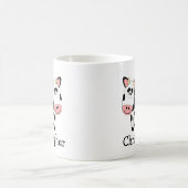 Kuh-Design personalisiert Kaffeetasse (Mittel)