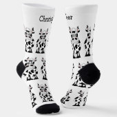 Kuh-Design-Socken Socken (Gewinkelt)