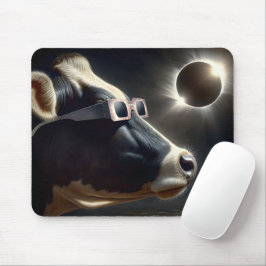 Kuh, die das gesamte Sonnenkollektiv beobachtet Mousepad