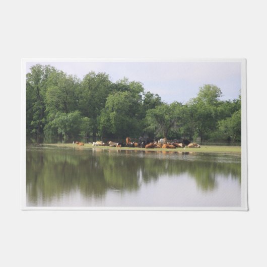 Kuh Doormat Fußmatte (Vorderseite)