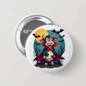 Kuh Dracula Rises Button (Vorne & Hinten)