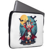 Kuh Dracula Rises Laptopschutzhülle (Vorne Rechts)