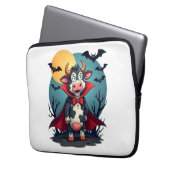 Kuh Dracula Rises Laptopschutzhülle (Vorderseite Links)