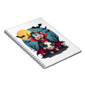 Kuh Dracula Rises Notizblock (Rechte Seite)