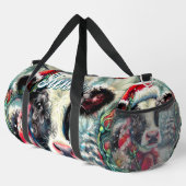 Kuh Dreaming der wärmeren Zeiten Blüten Personalis Duffle Bag (Rechte Ecke)