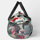 Kuh Dreaming der wärmeren Zeiten Blüten Personalis Duffle Bag (Rechts)