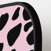 Kuh Druck auf Präsident Rosa Pickleball Schläger (Linke Seite)