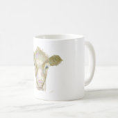 Kuh-Druck auf Tasse (VorderseiteRechts)