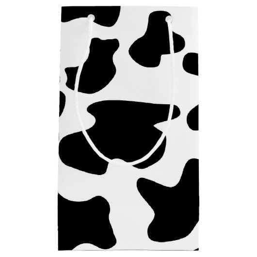 Kuh-Druck-Geschenk-Tasche Kleine Geschenktüte (Vorderseite)