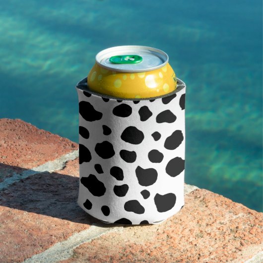 Kuh-Druck, Kuhmuster, Kuh-Spots, schwarz-weiß Dosenkühler (In Situ Pool)