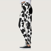 Kuh-Druck-Leggings Leggings (Links)