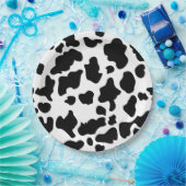 Kuh-Druck Pappteller (Party)