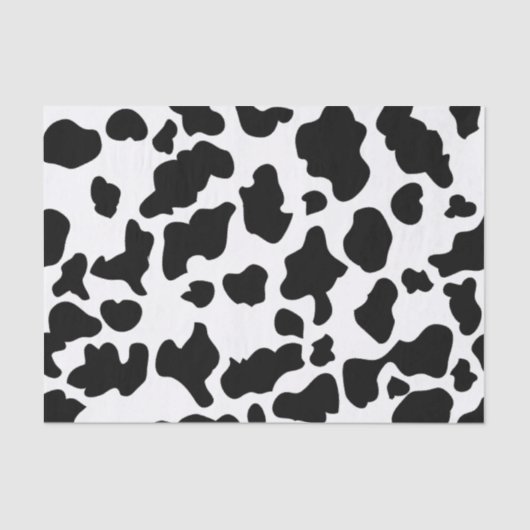 Kuh-Druck Seidenpapier (Vorderseite)