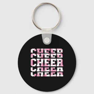 Kuh-Druck-Tarnung-Cheerleading für Cheerleader-Squ Schlüsselanhänger