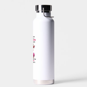 Kuh, du kannst mir keine Sorgen machen, dass ich e Trinkflasche