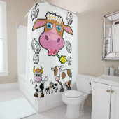 Kuh-Duschvorhang Duschvorhang (Beispiel)