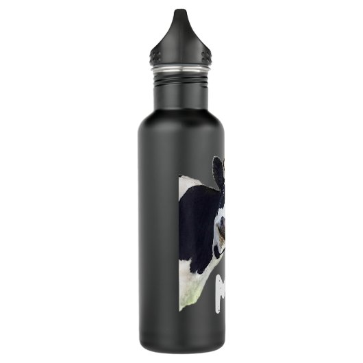 Kuh Edelstahlflasche (Links)