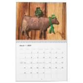 Kuh: Ein Jahr im Leben eines erschöpften Wettersch Kalender (Mär 2027)