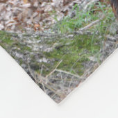 Kuh-Elche Fleecedecke (Ecke)