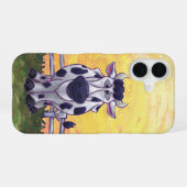 Kuh Elektronik iPhone 16 Hülle (Rückseite (Horizontal))
