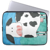 Kuh-Elektronik-Tasche Laptopschutzhülle (Vorderseite)