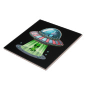 Kuh entführt Alien Fliese (Seite)