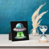 Kuh entführt Alien Fotoplatte (InSitu)