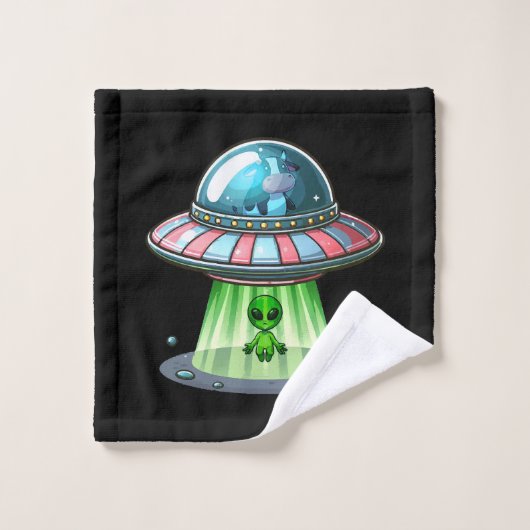 Kuh entführt Alien Waschlappen (Waschlappen)