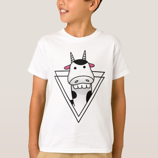 Kuh-Evolutions-Kleid T-Shirt (Vorderseite)
