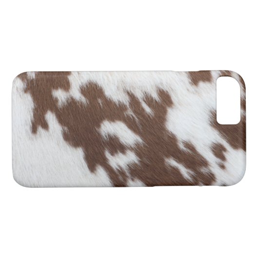 Kuh-Fell-Druck Iphone 7 Fall Case-Mate iPhone Hülle (Rückseite (Horizontal))
