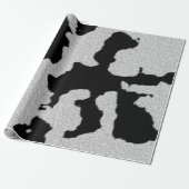 Kuh-Fell-Packpapier Geschenkpapier (Ungerollt)