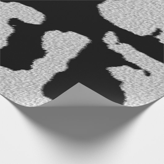 Kuh-Fell-Packpapier Geschenkpapier (Ecke)