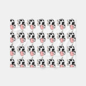 Kuh Fleecedecke (Vorderseite (Horizontal))