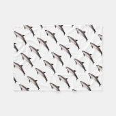 Kuh Fleecedecke (Vorderseite (Horizontal))