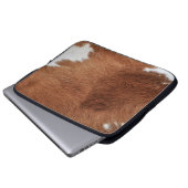Kuh Flur Laptop-Hülse Laptopschutzhülle (Vorne Knopf)