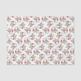 Kuh Funny Cartoon Weihnachtsfeiertag Seidenpapier