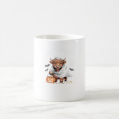 Kuh Funny Halloween Spooky Tierliebhaber Essenziel Kaffeetasse (Mittel)