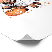 Kuh Funny Halloween Spooky Tierliebhaber Essenziel Poster (Ecke)