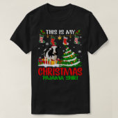 Kuh Funny Rind Weihnachten Weihnachten Niedlich We T-Shirt (Design vorne)